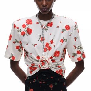 Magda butrym x hm Floral Print Women's Top